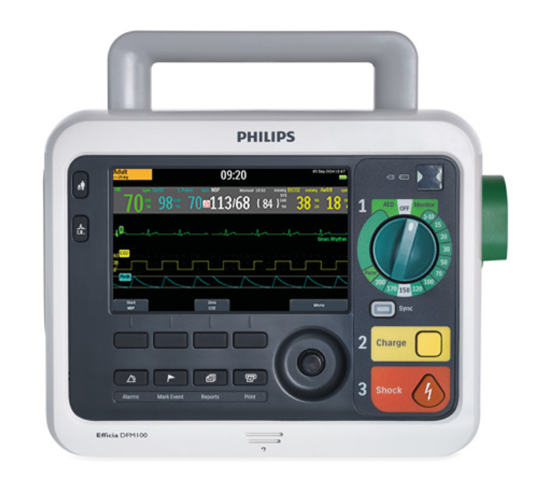 Philips Efficia DFM100 Defibrillator Monitor