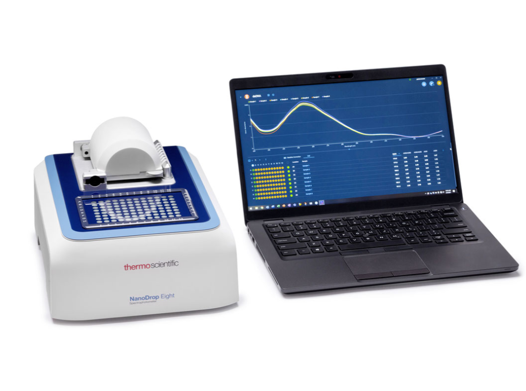 Thermo Scientific NanoDrop™ Eight Microvolume UV-Vis Spectrophotometer