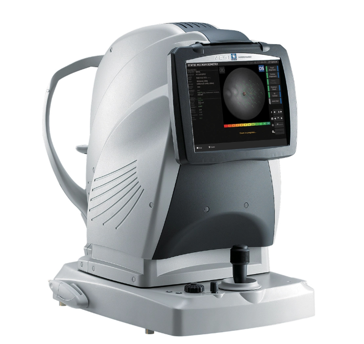 Nidek MP 3 Automatic Microperimeter with a Non-mydriatic Fundus Camera