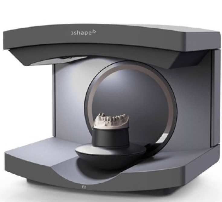3 shape E2 3D szkenner Dental System Premium Incl. Labcare