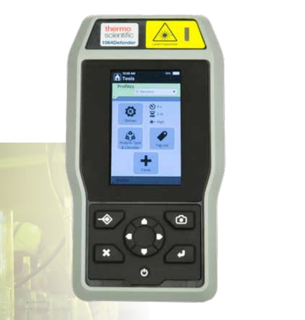 Thermo 1064Defender Defender Omega Handheld Raman Analyzer Portable Chemical Identification Device