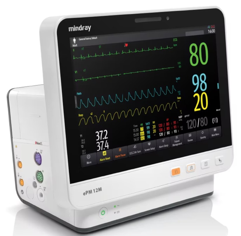 Mindray ePM 10M 12M 15M Patient Monitor Modular ICU Monitor