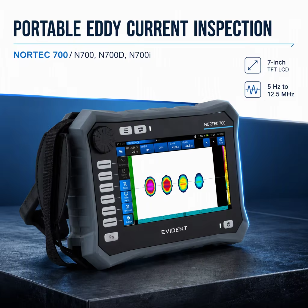 Olympus Evident NORTEC 700 Eddy Current Array Flaw Detector NDT Equipment