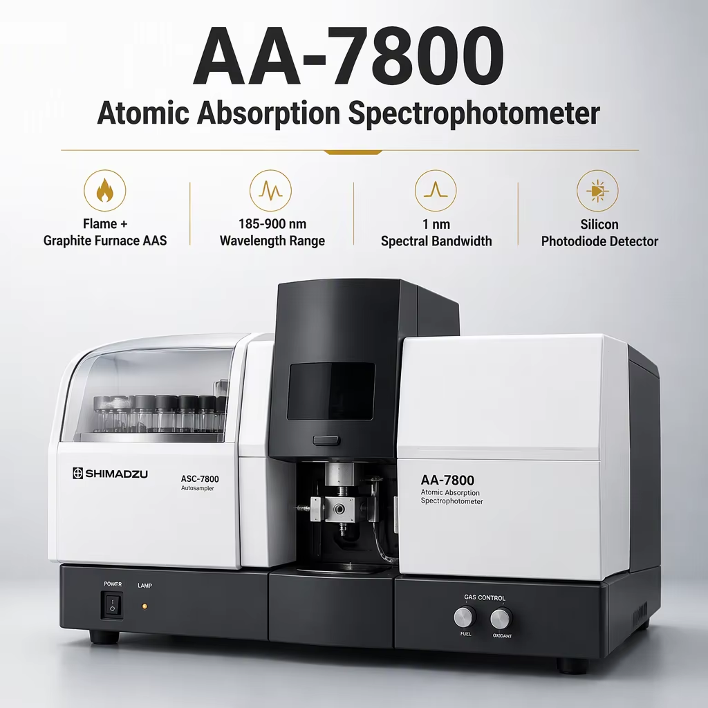 Shimadzu Atomic Absorption Spectrometer Series AA-7800 / AA-7000 / AA-6880 / AA-6300