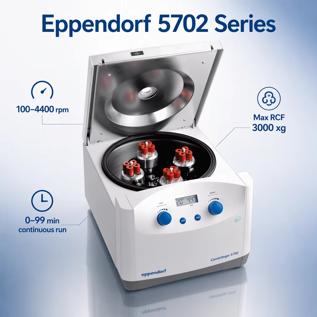 Eppendorf Centrifuge 5702 5702 R 5702 RH Refrigerated Benchtop Laboratory Equipment