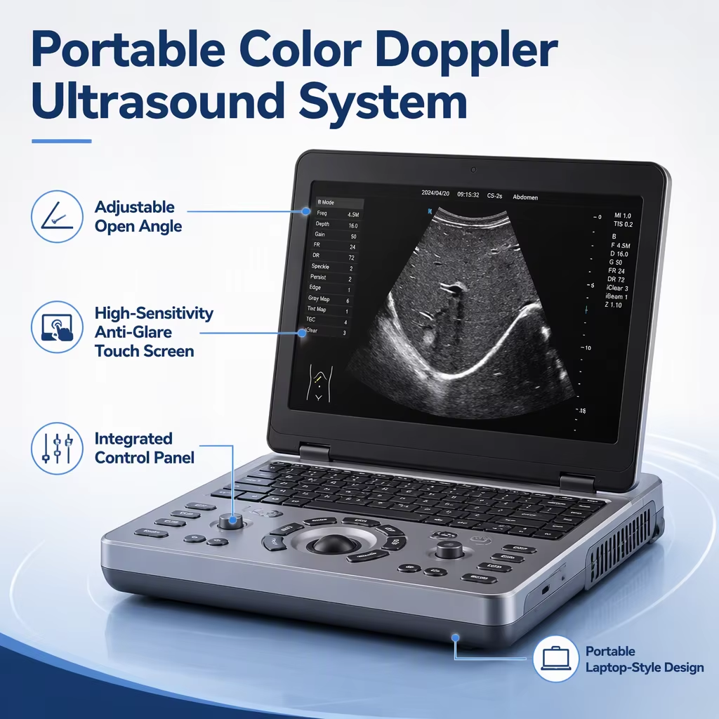 Mindray MX5 / MX6 Portable Color Doppler Ultrasound System